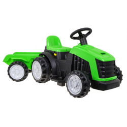 Tractor electric cu remorca, 12V7Ah, 2 x 45 W, 3 viteze, buton stop, MP3, USB