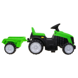 Tractor electric cu remorca, 12V7Ah, 2 x 45 W, 3 viteze, buton stop, MP3, USB