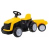 Tractor cu remorca electric, 6V/4,5Ah, 25W, roti plastic, 112 x 40 x 43 cm, greutate suportata 25 kg