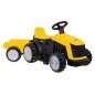 Tractor cu remorca electric, 6V/4,5Ah, 25W, roti plastic, 112 x 40 x 43 cm, suporta 25 kg