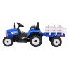 Tractor electric cu remorca, 25W, 6V/4,5Ah, roti plastic, 112 x 40 x 43 cm, greutate suportata 25 kg