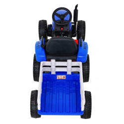 Tractor electric cu remorca, 25W, 6V/4,5Ah, roti plastic, 112 x 40 x 43 cm, greutate suportata 25 kg