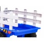 Tractor electric cu remorca, 25W, 6V/4,5Ah, roti plastic, 112 x 40 x 43 cm, greutate suportata 25 kg