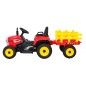 Tractor electric cu remorca BLOW, 2x25W, 12V7Ah, 3 viteze, roti EVA, 2 viteze, muzica MP3, USB, scaun piele Tractor electric cu remorca BLOW, 2x25W, 12V7Ah, 3 viteze, roti EVA, 2 viteze, muzica MP3, USB, scaun piele