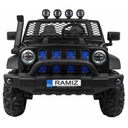 Masinuta electrica de teren, 2 locuri, 2 motoare, roti spuma EVA