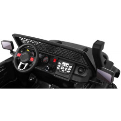 Masinuta electrica de teren, 2 locuri, 2 motoare, roti spuma EVA
