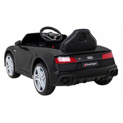 Masinuta electrica Audi R8, 2x35W, telecomanda, 3 viteze, roti EVA, suspensii fata spate, muzica, centura de siguranta