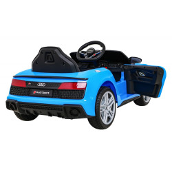 Masinuta Audi R8 electrica, sport, telecomanda, 2x35W, 3 viteze, suspensie fata, lumina LED, roti EVA, muzica, scaun piele