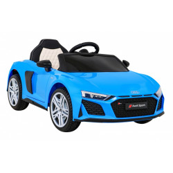 Masinuta Audi R8 electrica, sport, telecomanda, 2x35W, 3 viteze, suspensie fata, lumina LED, roti EVA, muzica, scaun piele