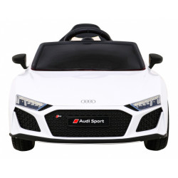 Masinuta electrica Audi R8, sport, telecomanda, 2x35W, roti EVA, 3 viteze, suspensii, lumini, muzica MP3, USB