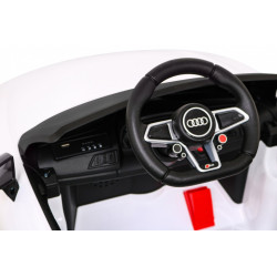 Masinuta electrica Audi R8, sport, telecomanda, 2x35W, roti EVA, 3 viteze, suspensii, lumini, muzica MP3, USB