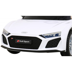 Masinuta electrica Audi R8, sport, telecomanda, 2x35W, roti EVA, 3 viteze, suspensii, lumini, muzica MP3, USB
