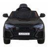 Masinuta electrica Audi RS Q8, roti spuma EVA, 2 motoare, negru