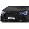 Masinuta electrica Audi RS Q8, roti spuma EVA, 2 motoare, negru