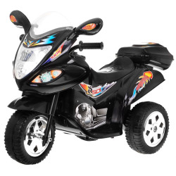 ATV BJX-088 electric 6V/4,5Ah, 18W, roti din plastic, lumini, claxon, melodii, negru