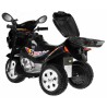 ATV BJX-088 electric 6V/4,5Ah, 18W, roti din plastic, lumini, claxon, melodii, negru