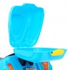 ATV BJX-088 electric 6V/4,5Ah, 18W, roti din plastic, lumini, claxon, melodii, 84 x 54 x 36 cm