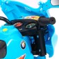 ATV BJX-088 electric 6V/4,5Ah, 18W, roti din plastic, lumini, claxon, melodii, 84 x 54 x 36 cm