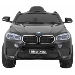 Masinuta electrica BMW X6M, sport, 12V, roti spuma EVA, lumini LED, MP3, buton START, 116x77x60cm