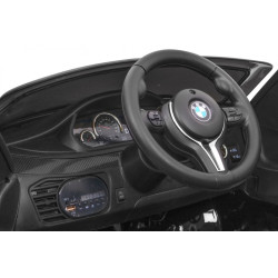 Masinuta electrica BMW X6M, sport, 12V, roti spuma EVA, lumini LED, MP3, buton START, 116x77x60cm