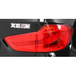 Masinuta electrica BMW X6M, sport, 12V, roti spuma EVA, lumini LED, MP3, buton START, 116x77x60cm