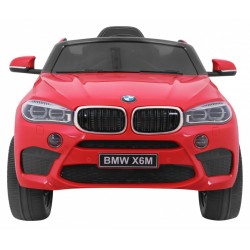 Masinuta electrica BMW X6M, sport, 2x6V, roti spuma EVA, lumini LED, MP3, radio FM, USB, 116x77x60cm