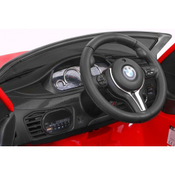 Masinuta electrica BMW X6M, sport, 2x6V, roti spuma EVA, lumini LED, MP3, radio FM, USB, 116x77x60cm