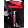 Masinuta electrica Buggy SuperStar 4x4, 4 motoare, 2 locuri, roti spuma EVA, Bluetooth, alb
