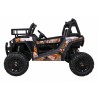 Masinuta electrica Buggy SuperStar 4x4, 4 motoare, roti spuma EVA, 2 locuri, negru