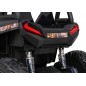 Masinuta electrica Buggy SuperStar 4x4, 4 motoare, roti spuma EVA, 2 locuri, negru