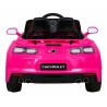 Masinuta electrica Chevrolet, 2 scaune, 2 motoare, roti EVA, roz