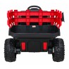 Masinuta electrica Farmer Pick-Up, 2 motoare, roti spuma EVA, rosu