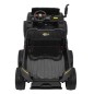 Masinuta electrica camion, 2 motoare, 2 locuri, roti EVA, negru
