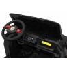 Masinuta electrica camion, 2 motoare, 2 locuri, roti EVA, negru