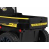 Masinuta electrica camion, 2 motoare, 2 locuri, roti EVA, negru