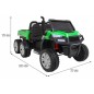 Masinuta electrica Camioneta Fermier, 4x4, 2 locuri, roti spuma EVA Masinuta electrica Camioneta Fermier, 4x4, 2 locuri, roti spuma EVA