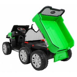 Masinuta electrica Camioneta Fermier, 4x4, 2 locuri, roti spuma EVA