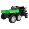 Masinuta electrica Camioneta Fermier, 4x4, 2 locuri, roti spuma EVA