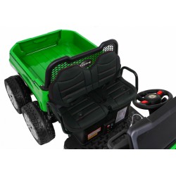 Masinuta electrica Camioneta Fermier, 4x4, 2 locuri, roti spuma EVA