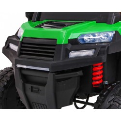 Masinuta electrica Camioneta Fermier, 4x4, 2 locuri, roti spuma EVA