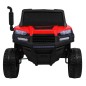 Masinuta electrica camion, 4 motoare, roti spuma EVA, 2 locuri, Bluetooth, rosu Masinuta electrica camion, 4 motoare, roti spuma EVA, 2 locuri, Bluetooth, rosu