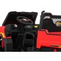 Masinuta electrica camion, 4 motoare, roti spuma EVA, 2 locuri, Bluetooth, rosu Masinuta electrica camion, 4 motoare, roti spuma EVA, 2 locuri, Bluetooth, rosu