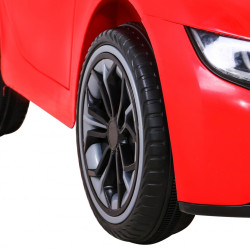 Masinuta sport electrica rosie, 4x35W, 2x12/7Ah, suspensie spate, 3 viteze, melodii, MP3, AUX, SD, mod poveste, bluetooth