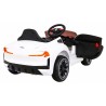 Masinuta sport electrica cu centura de siguranta, 2x35W, pornire domoala, 3 viteze, roti plastic, 107 x 59 x 44 cm, melodii