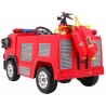 Masinuta electrica FIRE RESCUE, 12V, roti plastic, telecomanda, melodii, AUX, USB, 3 viteze, 107x59x44cm