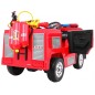 Masinuta electrica FIRE RESCUE, 12V, roti plastic, telecomanda, melodii, AUX, USB, 3 viteze, 107x59x44cm