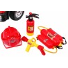 Masinuta electrica FIRE RESCUE, 12V, roti plastic, telecomanda, melodii, AUX, USB, 3 viteze, 107x59x44cm