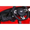 Masinuta electrica Ford Mustang GT, 2 motoare, roti spuma EVA, rosu
