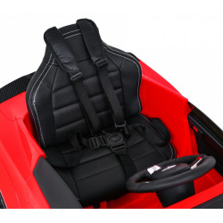 Masinuta electrica Ford Mustang GT, 2 motoare, roti spuma EVA, rosu