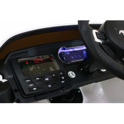 Masinuta electrica Ford Mustang GT, sport, 12V, lumini LED, MP3, radio FM, USB, AUX, buton pornire, 125x74x54cm